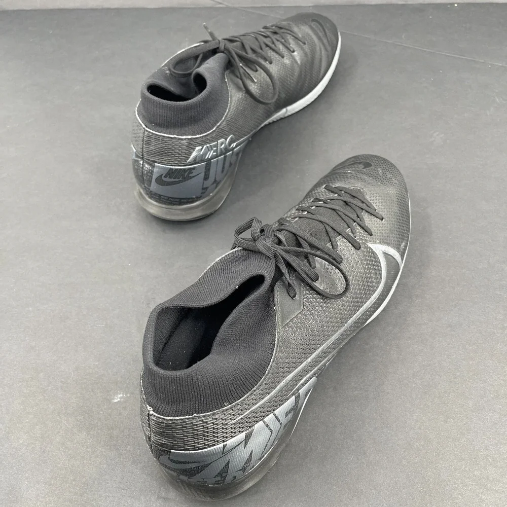 Nike Mercurial Superfly 7 Soccer Cleats Shoes MENS Academy Black Lace Up SIZE 13 - Picture 8 of 16
